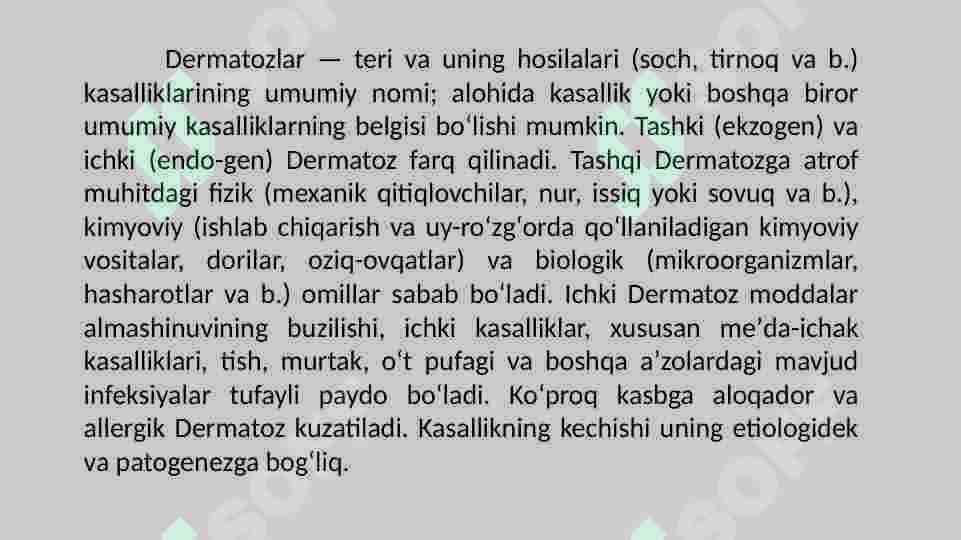 NASLIY DERMATOZLAR 2