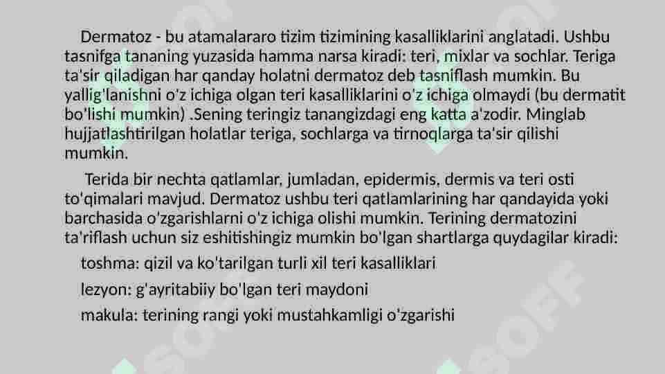 NASLIY DERMATOZLAR 3