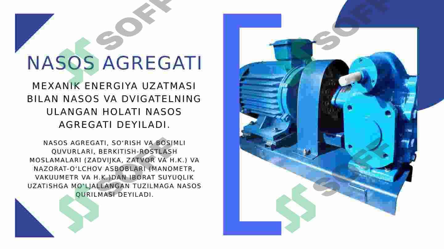 Nasoslarning asosiy koʻrsatkichlari 3