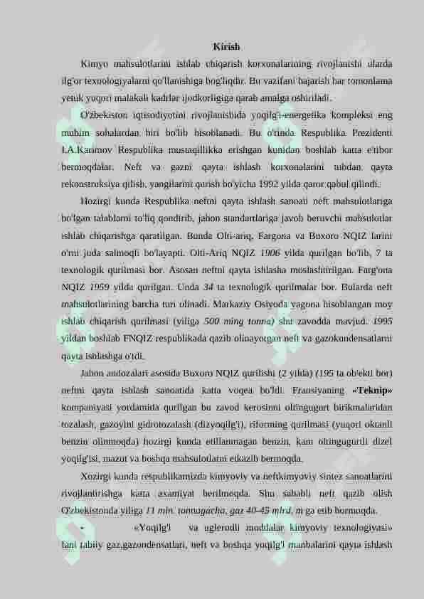 Neft. Neft kimyosi 2