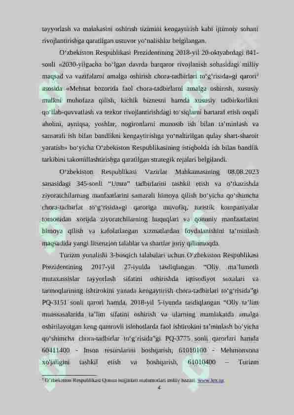 Andijon shahar “Muslima Travel 2020” MCHJning shakllanish tarixi 4
