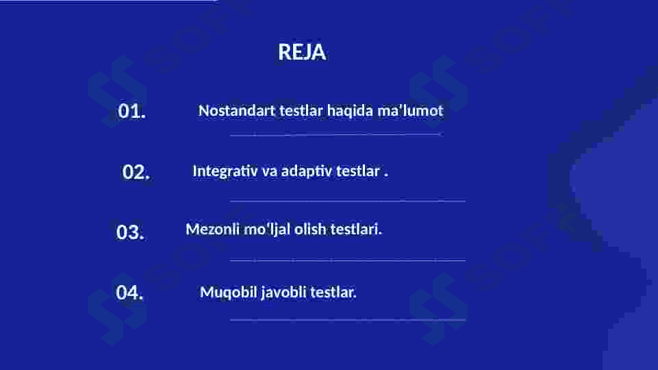 Kimyo o'qitish metodikasini nazoratga olishda nostandart testlardan foydalanish 3