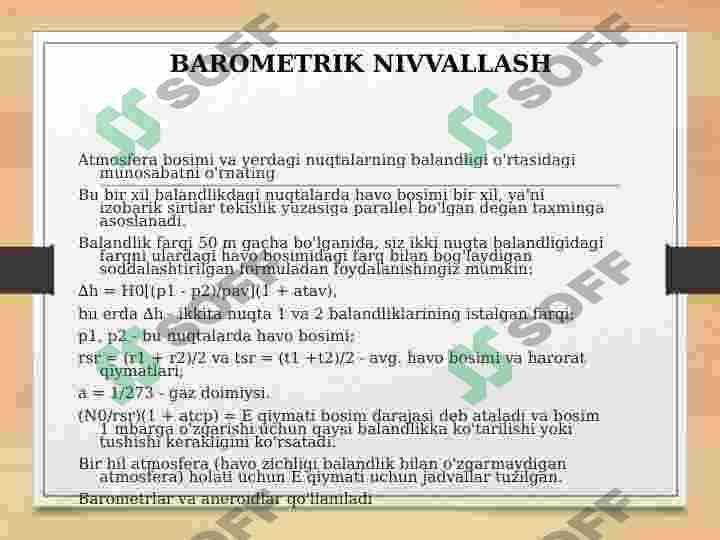Nivelirlash 6