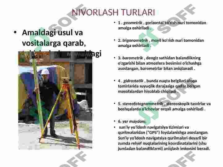 Nivelirlash 7