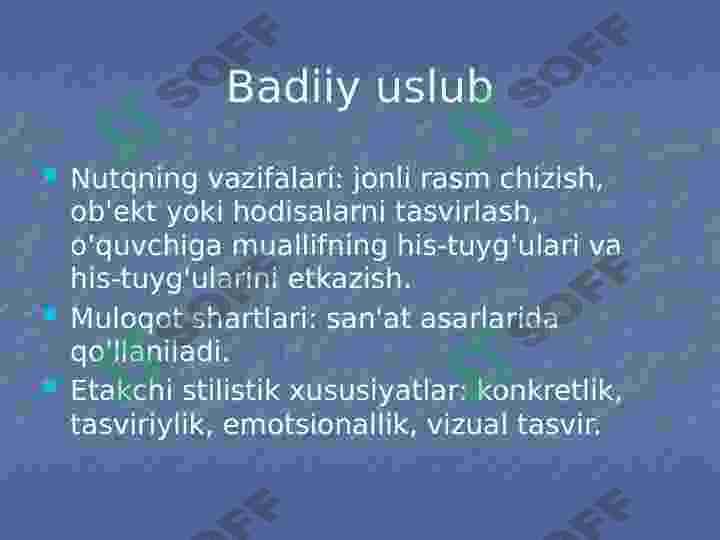 Nutq uslublari 5