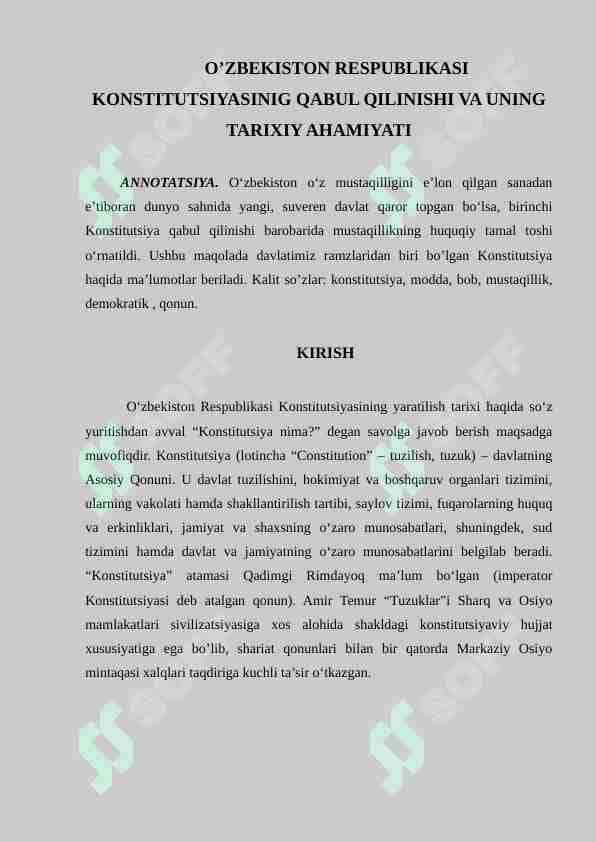 “Maktabgacha tarbiya yoshidagi bolalarda axloqiy tarbiya asosida madaniy xulq-atvorni shakllantirish”