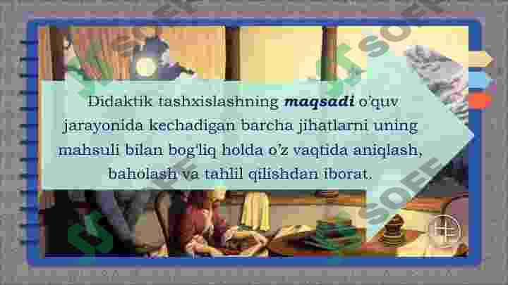 O'quvchilаrning bilim, ko'nikmа vа mаlаkаlаrini tаshхis etish. Xalqaro baxolash dasturlari 4