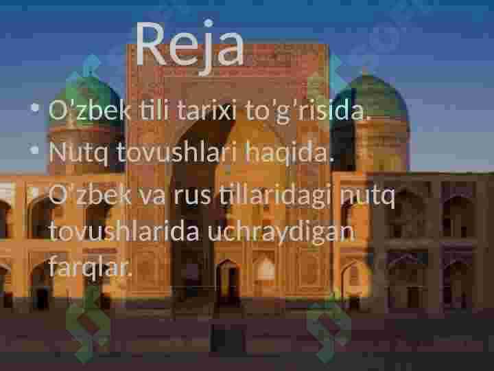 Oʻzbek tili tarixi 2