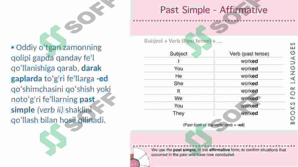 Past simple tense 4
