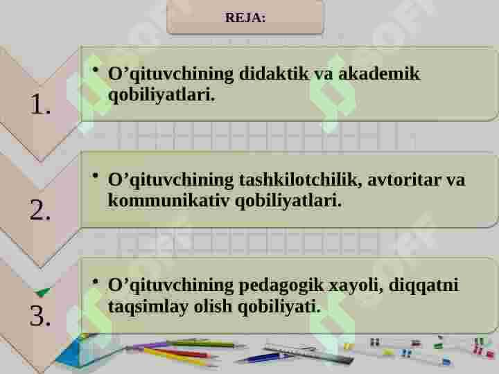 Pedagogik qobiliyatning turlari va ularning tasnifi 2