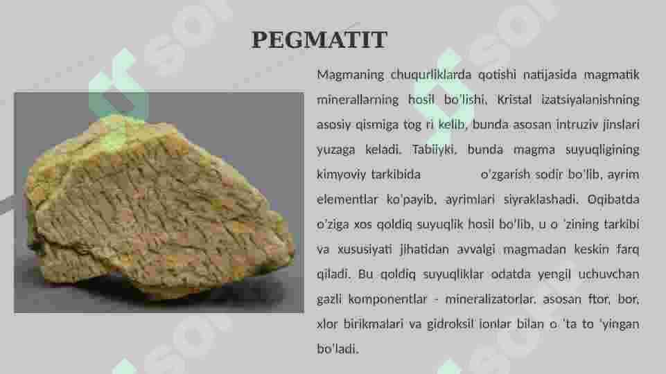 Pegmatit nima 2
