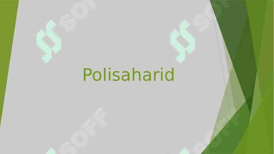 Polisaharid