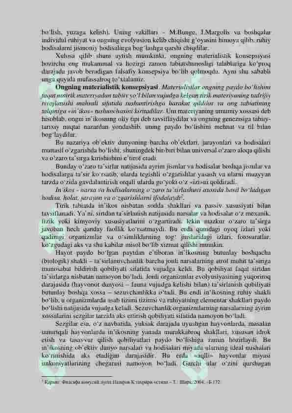 BILISH FALSAFASI (GNOSEOLOGIYA). 8