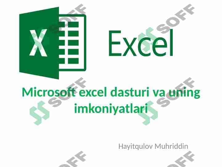 Microsoft Excel