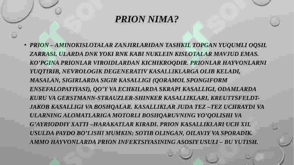 Prionlar va ularning ahamiyati 3