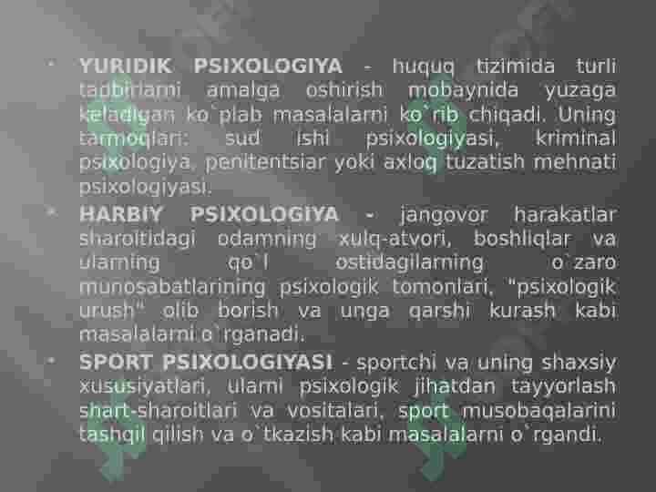 Psixologiya metodlari 8