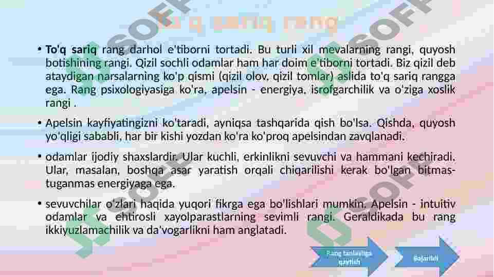 Psixologiya ranglar 7