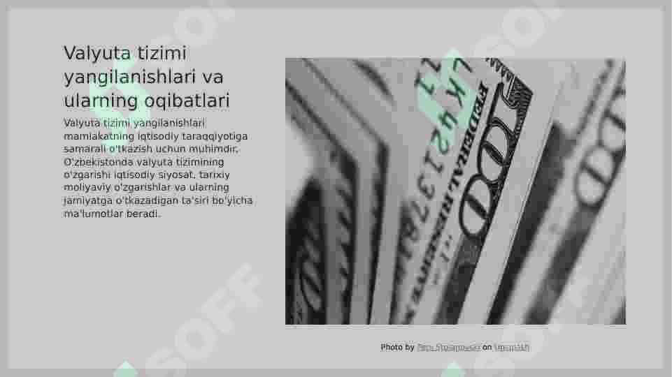 Pul islohatlar 4