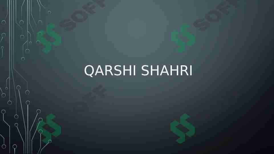 QARSHI SHAHRI 1