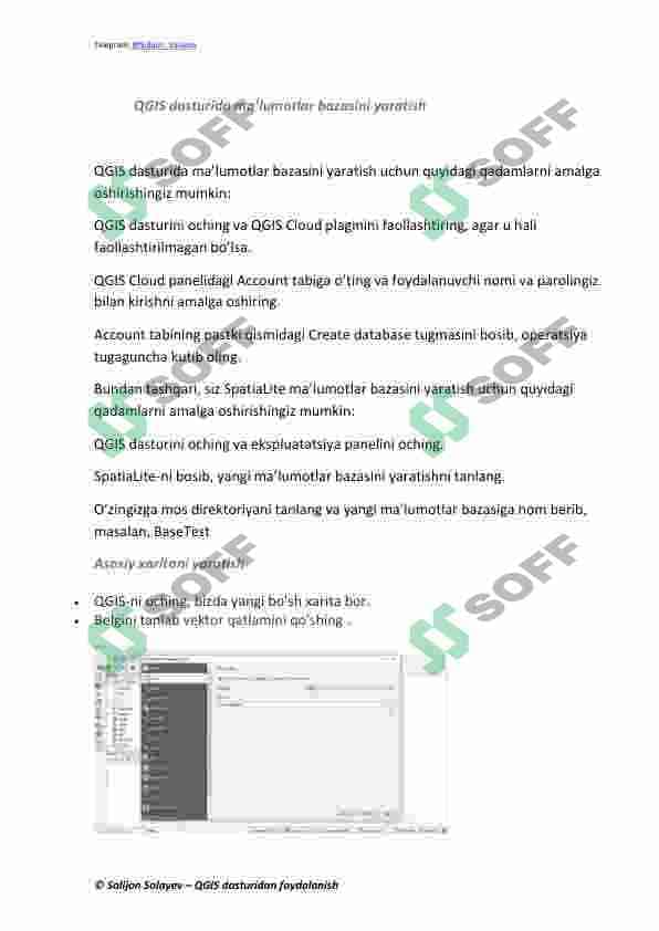 QGIS dasturidan foydalanish 8