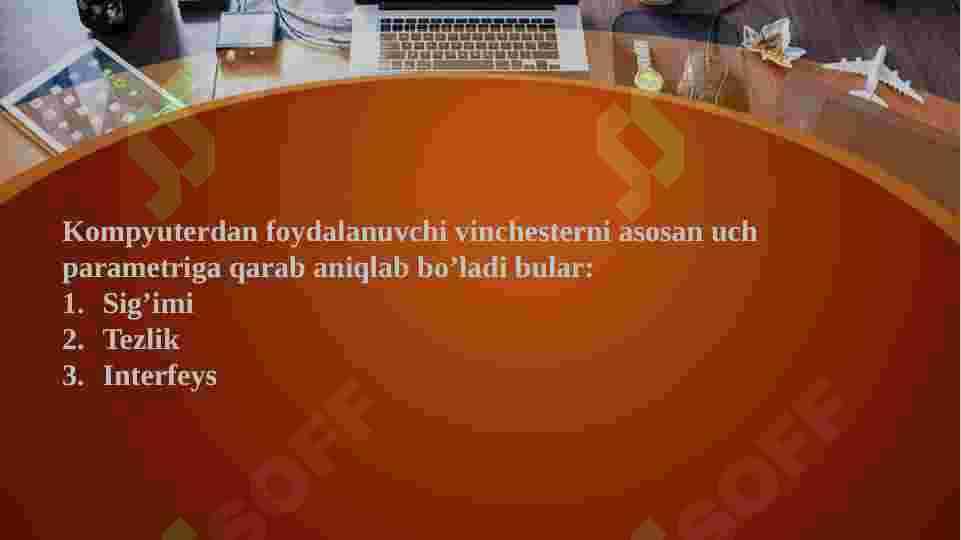 Qattiq disk haqida ma'lumot 8