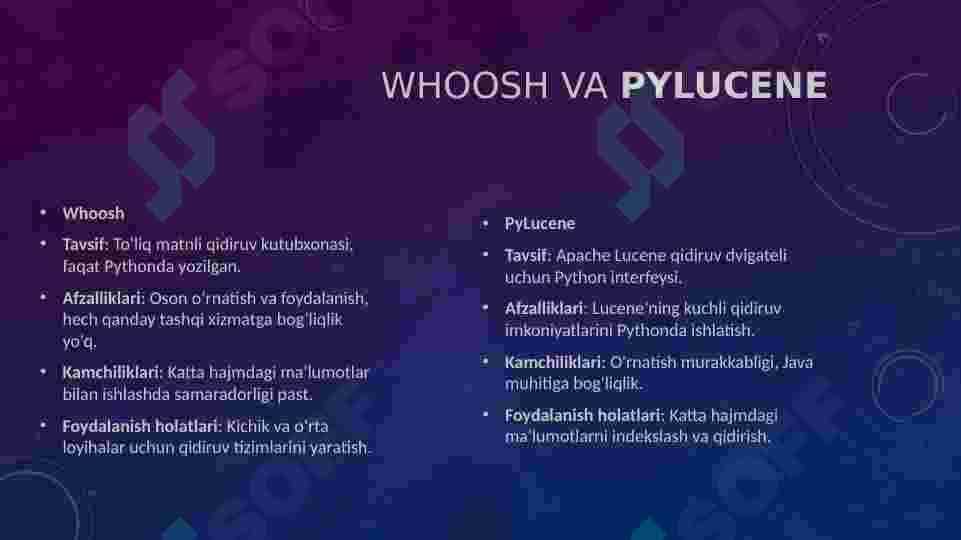 Pythonda qidiruv kutubxonalari 3