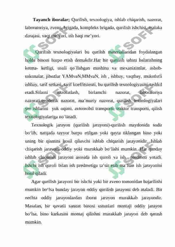 qurilish materiallarining tavsiflanishi 2