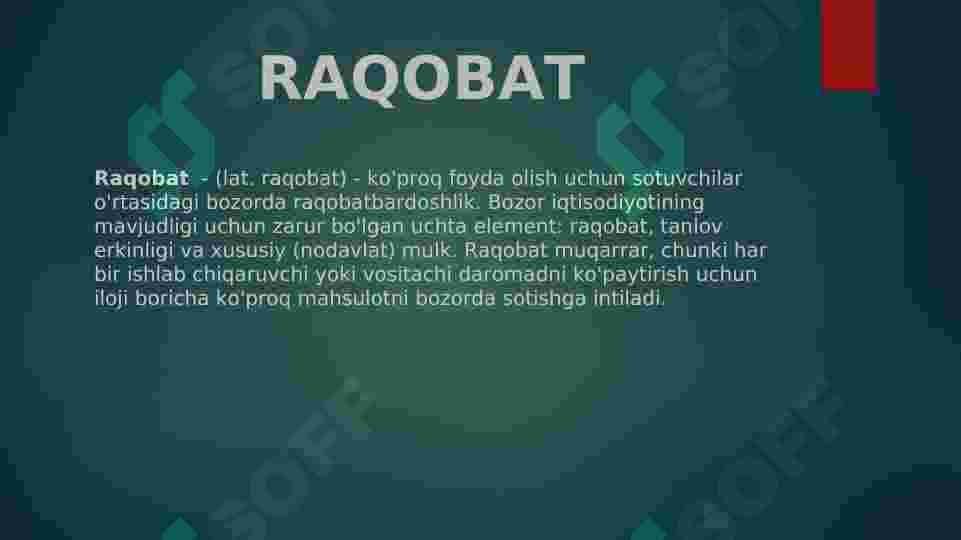 RAQOBATDOSHLIK 3