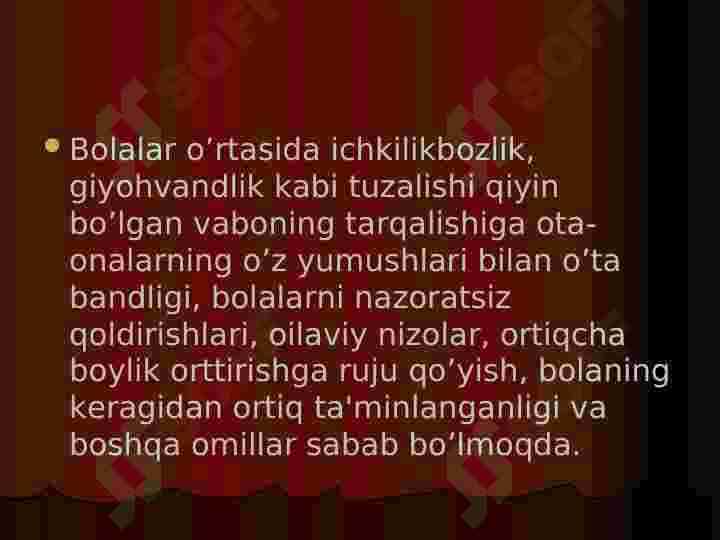 Alkagol mahsulotlari va uni inson sog’ligi uchun zarari 6
