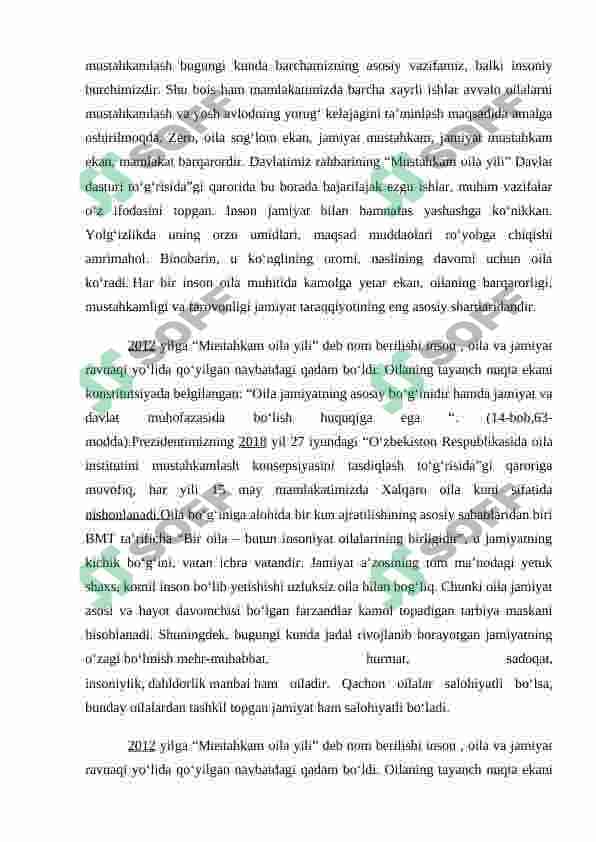 Mening oilam-mening hayotim 3