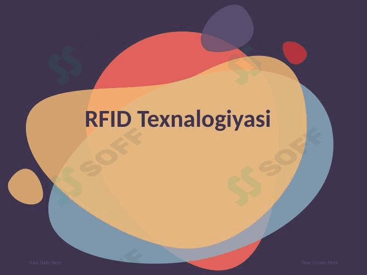 RFID Texnalogiyasi 1