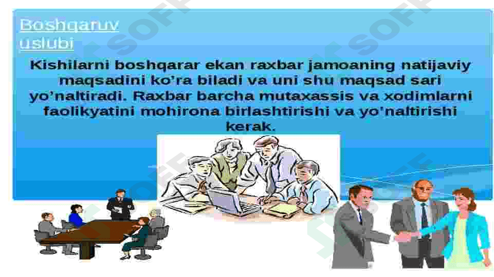 Rahbarlik uslublari 8