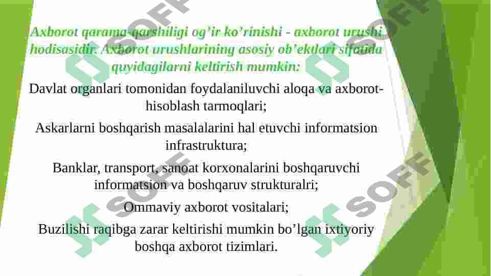 Axborot urushlari davrida mediamadaniyatning o’rni 7
