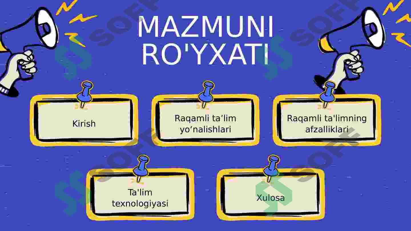 Raqamli ta'lim. 2