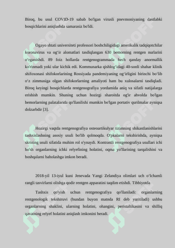 Rentgen diagnostikasi 2