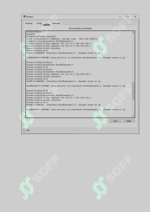 OSPF, RIP, EIGRP VA RIP protokollari asosida dinamik marshrutlashni sozlash 4