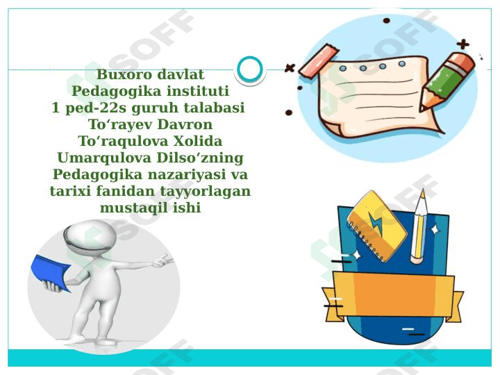 Rivojlangan mamlakatlar ta’lim tizimi 1