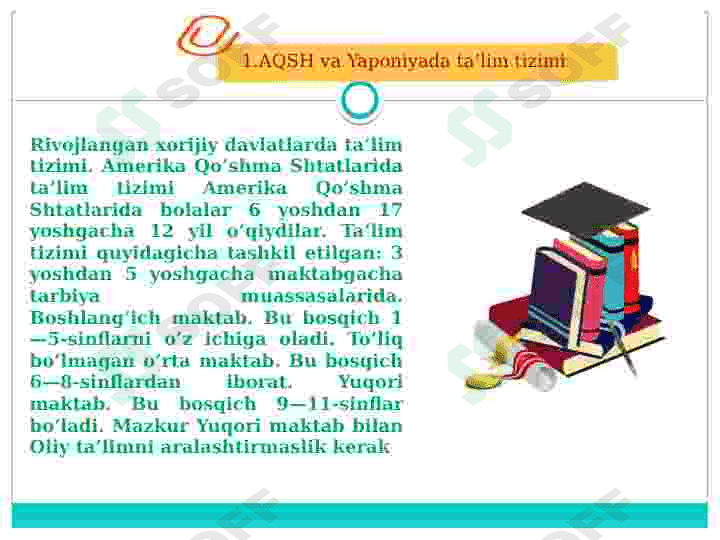 Rivojlangan mamlakatlar ta’lim tizimi 4