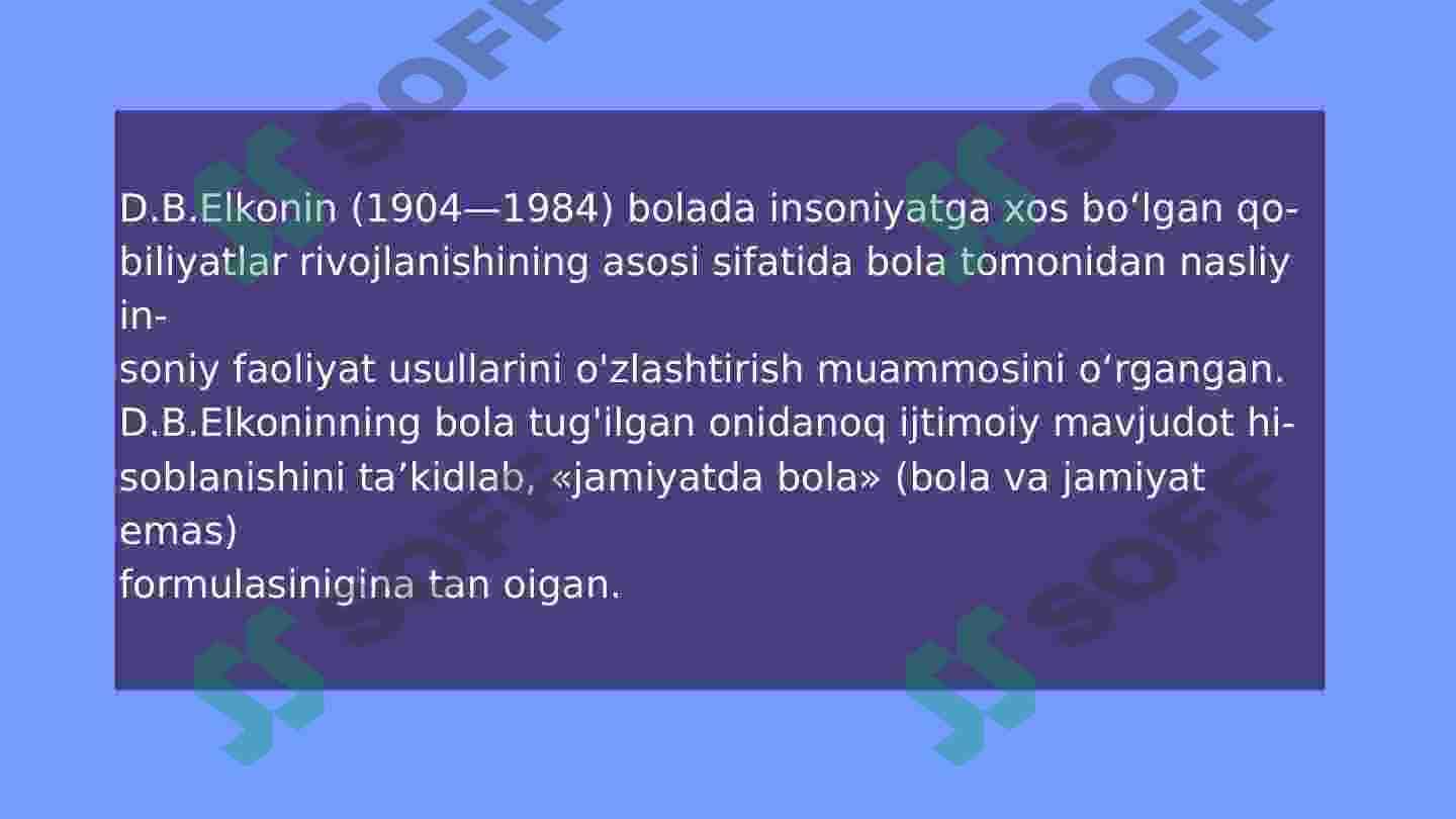 RIVOJLANISH PSIXOLOGIYASI 3