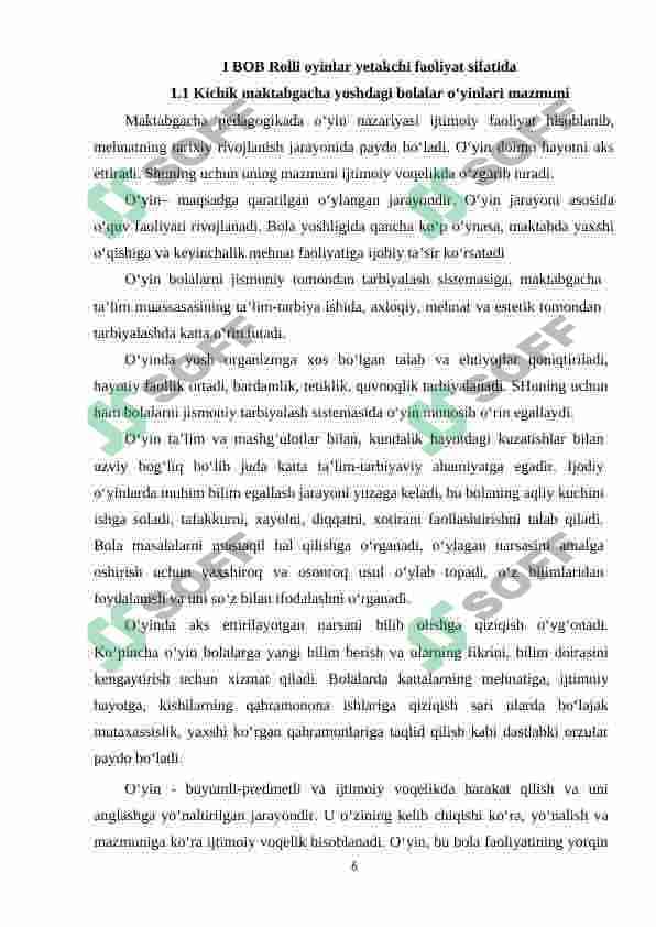 Rolli o‘yinlarni o‘tkazish 6