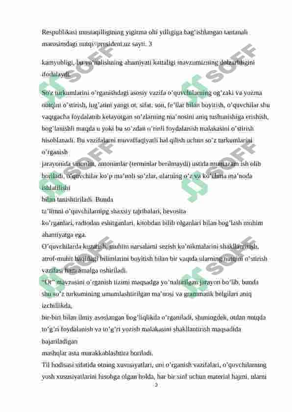 ONA TILI DARSLARIDA SO`Z TURKUMLARINI O`TISH USULLARI 3