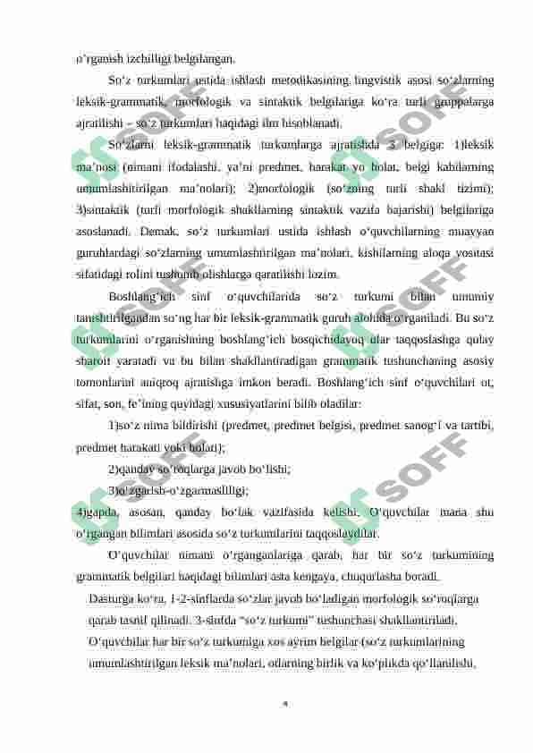 ONA TILI DARSLARIDA SO`Z TURKUMLARINI O`TISH USULLARI 4