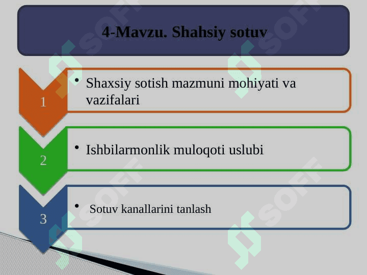 SHAXSIY SOTUV 2