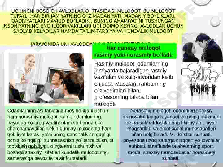 SHAXSLARARO MUNOSABATLARDA EGOISTIK MUNOSABATNING NAMOYONBO'LISHI 3