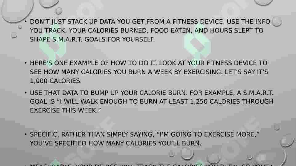 SMART EXERCISE 3