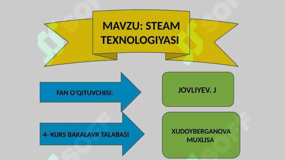 STEAM texnalogiyasi