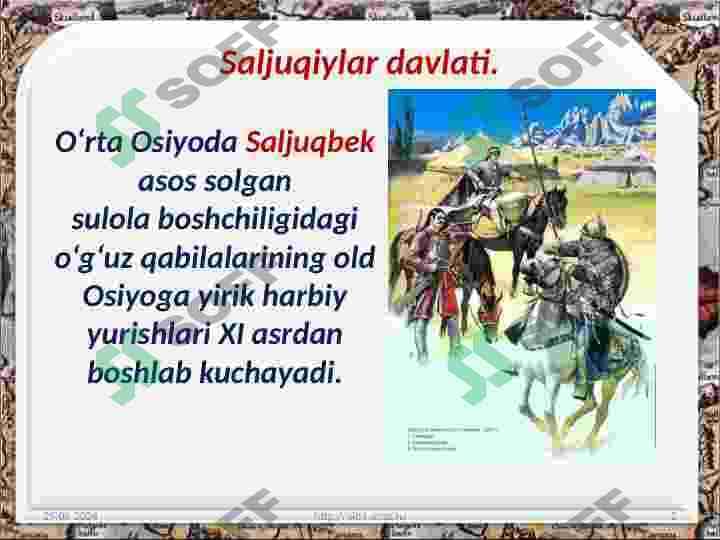 Saljuqiylar davlati | 7-sinf Jahon tarixi darsligi asosida 34-mavzu 2