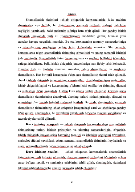Ishlab chiqarish korxonalaridagi shamollatish tizimlari.docx 2
