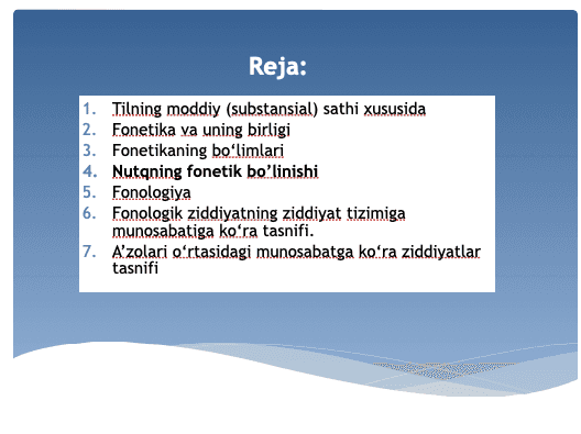Fonetika va fonologiya 2
