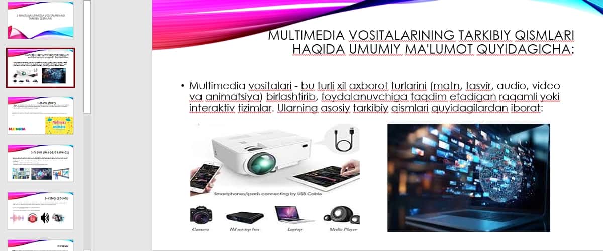 Multimedia vositalarining tarkibiy qismlari.pptx 2